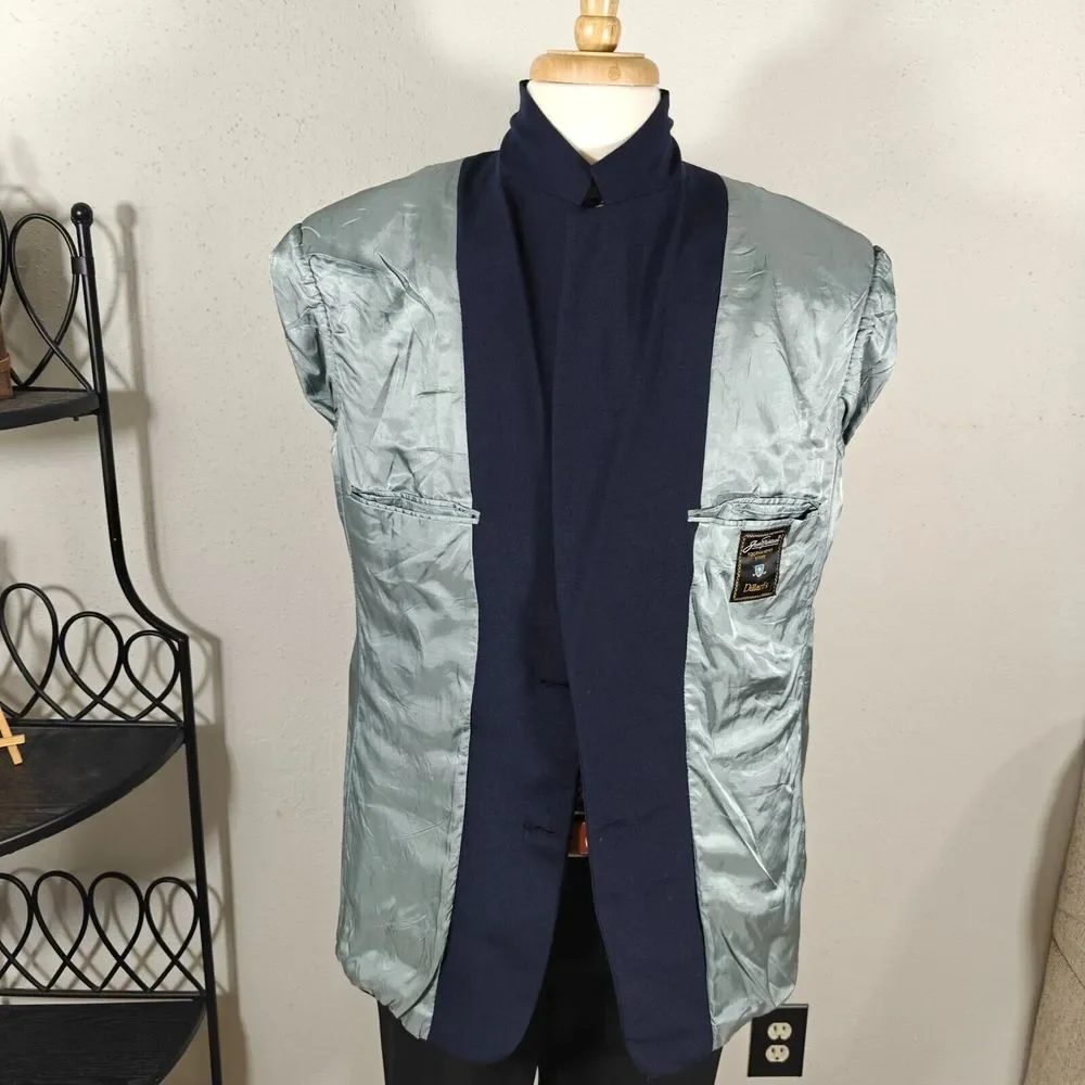 Jack‎ Nicklaus Tournament Series Men's Sport Coat Blazer Two Button Navy 41R